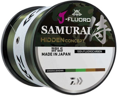 Daiwa J-Fluoro Samurai Hidden Concept Fluorocarbon Line 16lb - 1000yd 3 Daiwa J-Fluoro Samurai Hidden Concept Fluorocarbon Line 16lb - 1000yd